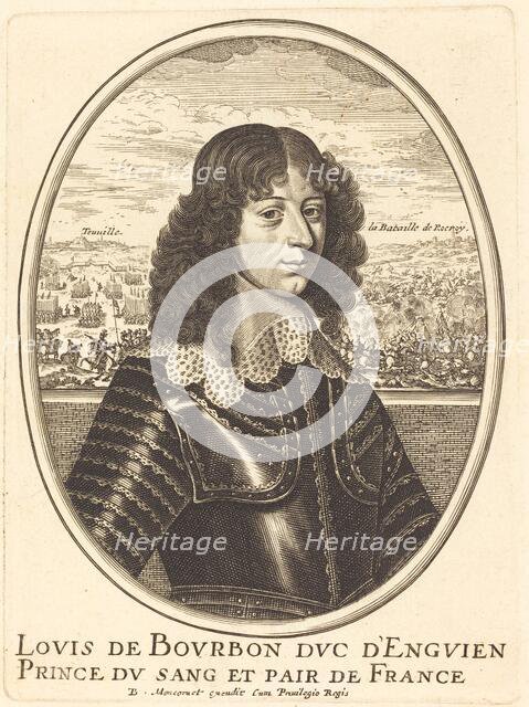 Louis II de Bourbon-Condé. Creator: Balthasar Moncornet.