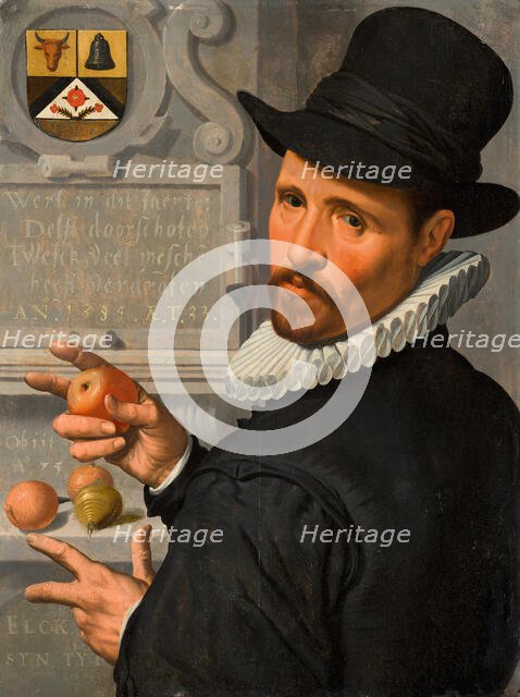 Portrait of Cornelis Cornelisz Schellinger (1551-1635). Creator: Pieter Pietersz. the elder.