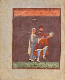 Irmengard and Her Husband Werner, shortly after 1053. Creator: Unknown.