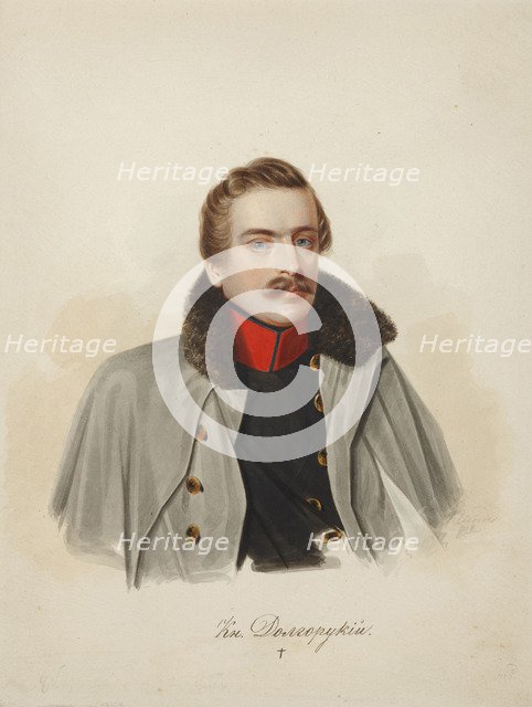 Prince Rostislav Alexeyevich Dolgorukov (1805-1849), 1838.