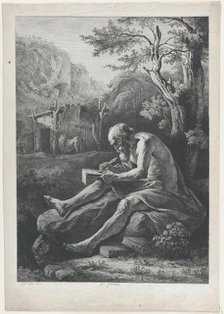 St. Jerome, 1797. Creator: Jean-Jacques de Boissieu.