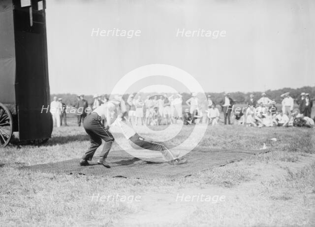 Police Overpowering prisoner, between c1910 and c1915. Creator: Bain News Service.