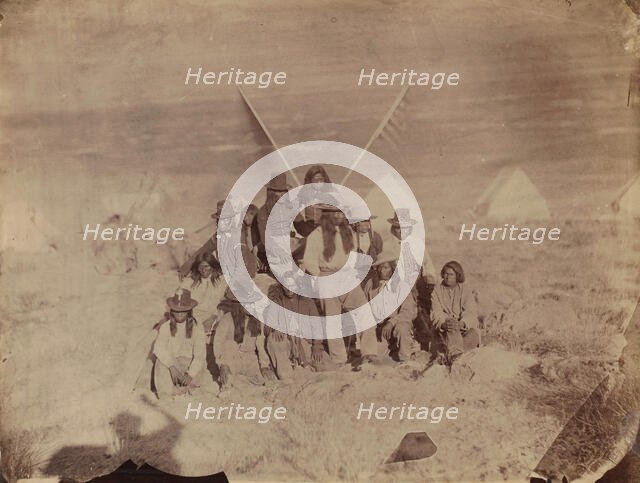 Shoshone, 1867-72. Creator: Tim O'Sullivan.