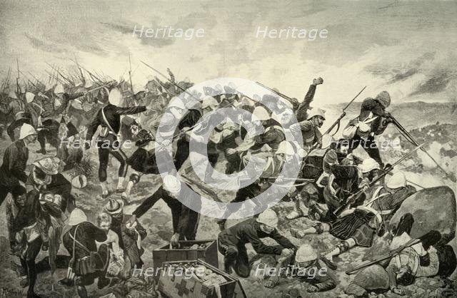 'The Battle of Majuba Hill', 1900. Creator: Richard Caton Woodville II.