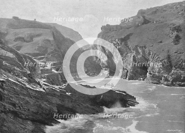 'Tintagel Castle', c1896. Artist: Frith & Co.