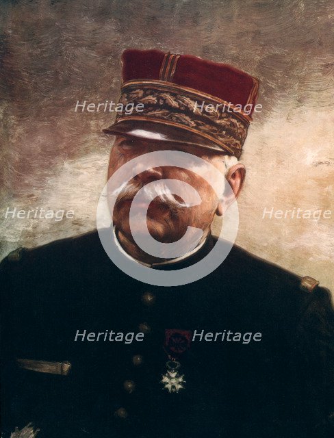 Joseph Joffre, French First World War general (1926). Artist: Unknown