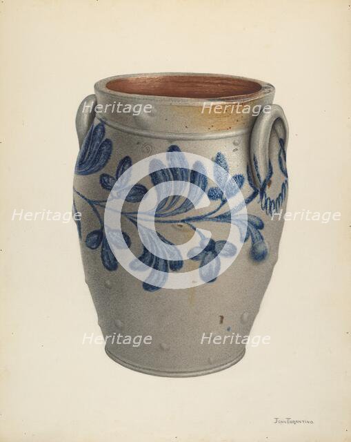 Crock, c. 1940. Creator: John Tarantino.