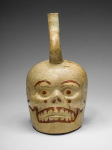 Vessel in the Form of a Skull, 100 B.C./A.D. 500. Creator: Unknown.