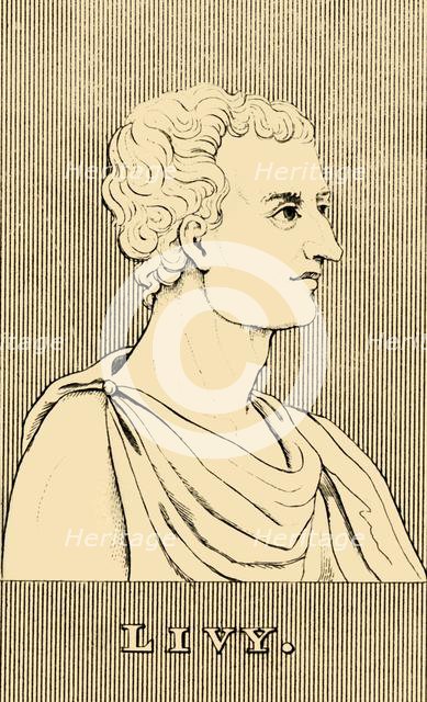 'Livy', (c64 BC- cAD 17), 1830. Creator: Unknown.