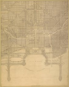 Plate 110 from The Plan of Chicago, 1909: Chicago. Plan of the Complete System of Street... Creator: Daniel Burnham.