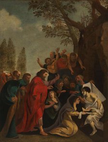 The Raising of Lazarus, 1600-1700. Creator: Peter Paul Rubens (after).