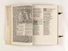 The Kelmscott Chaucer - The Works of Geoffrey Chaucer Now Newly Imprinted, 1896. Creator: Sir Edward Coley Burne-Jones.