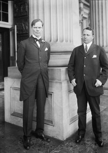 James Middleton Cox, Representative from Ohio, with Governor Sulzer of New York, 1912. Creator: Harris & Ewing.