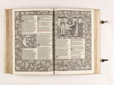 The Kelmscott Chaucer - The Works of Geoffrey Chaucer Now Newly Imprinted, 1896. Creator: Sir Edward Coley Burne-Jones.