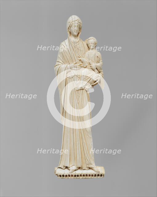 Icon with the Virgin and Child, Byzantine, mid-10th-mid-11th century. Creator: Unknown.