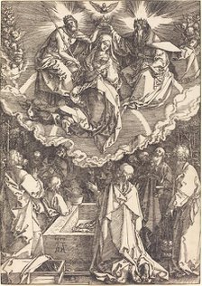 The Assumption and Coronation of the Virgin, 1510. Creator: Albrecht Durer.