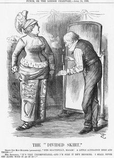 'The Divided Skirt', 1886. Artist: Joseph Swain