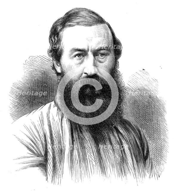 Sir Samuel White Baker, F.R.S., 1873. Creator: Unknown.