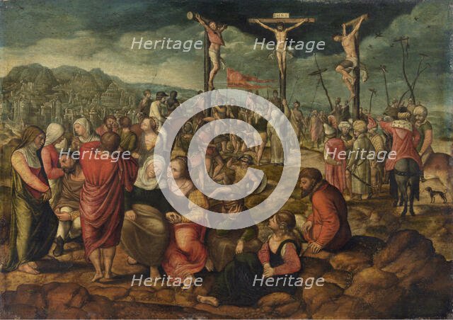 Calvary, 1525-1549. Creator: Jan van Amstel.