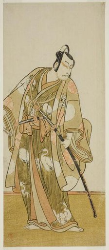The Actor Ichikawa Danjuro V in an Unidentified Role, Japan, c. 1773. Creator: Shunsho.