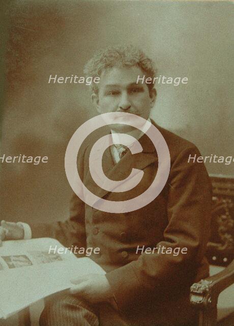 Portrait of the composer Leos Janacek (1854-1928), 1904. Creator: Anonymous.