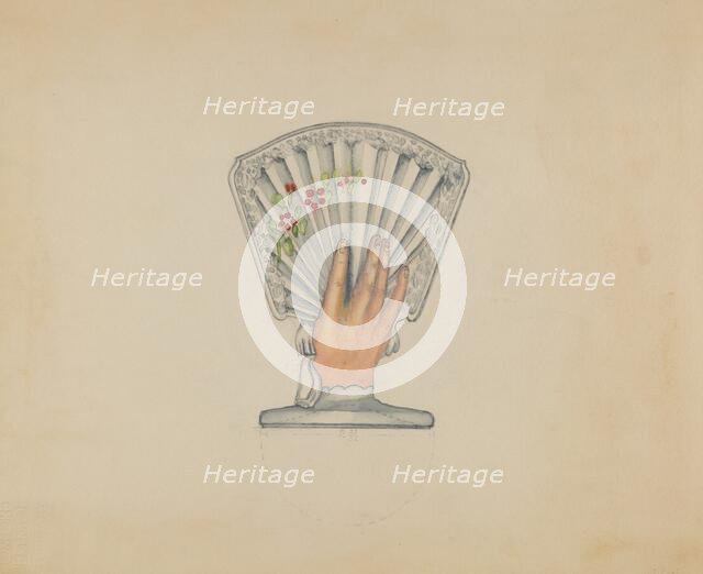 Match Holder, c. 1936. Creator: Albert Eyth.