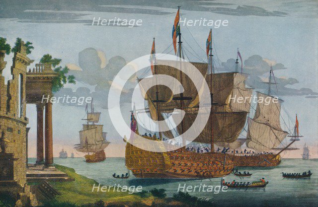 'The Royal Anne', c1705. Artist: Thomas Baston.