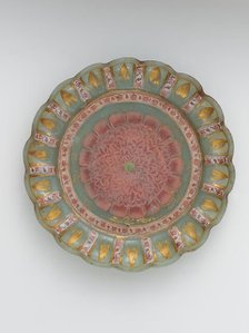 Dish with Peony, India, late 17th-early 18th century. Creator: Unknown.