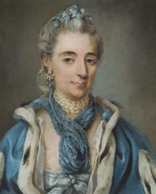 Mrs Petronella Schützer, née Psilanderhjelm, c1750s. Creator: Gustaf Lundberg.