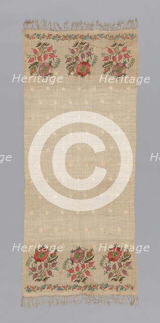 Towel, Turkey, 1875/1900. Creator: Unknown.