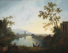 Apollo and the Seasons (Classical Landscape), ca. 1770-1779. Creator: Richard Wilson.