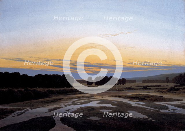 The Grosse Gehege near Dresden, 1832. Artist: Friedrich, Caspar David (1774-1840)