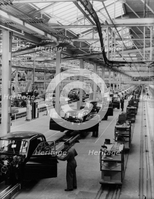 Daimler factory, 1950s. Artist: Unknown