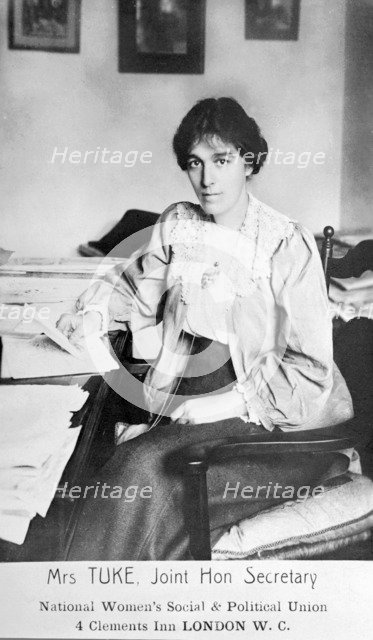 Mabel Tuke, c1908. Artist: Unknown