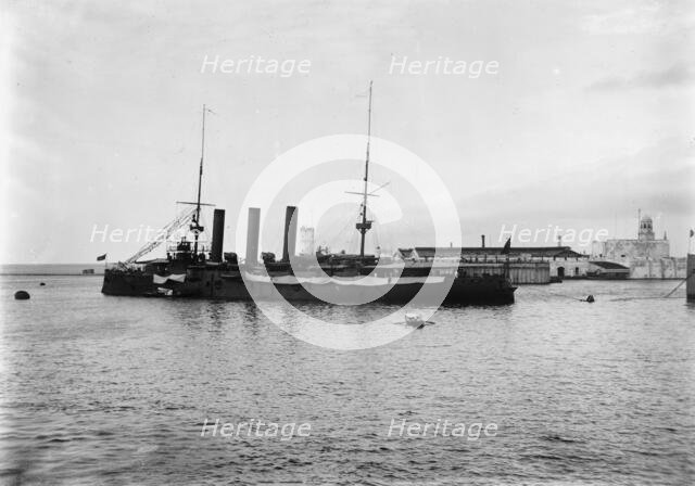 Conde - Cruiser, French Navy, 1914. Creator: Harris & Ewing.