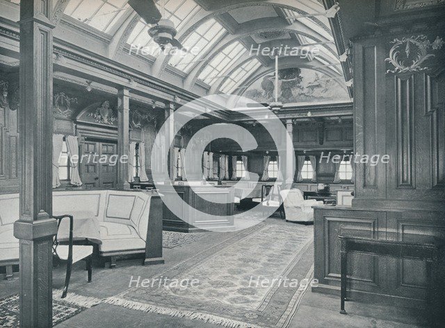 'The Royal Smoking Room', 1911. Artist: Unknown.