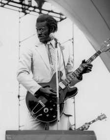 Chuck Berry, Capital Jazz Festival, London, 1979. Creator: Brian Foskett.