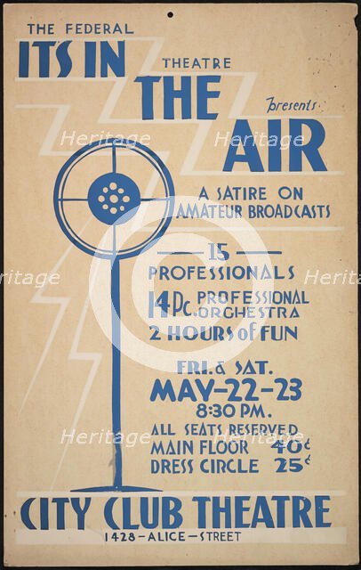 It's In the Air, [193-]. Creator: Unknown.