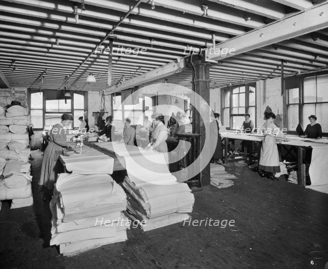 Maple and Co munitions works, London, June 1918.  Artist: H Bedford Lemere.