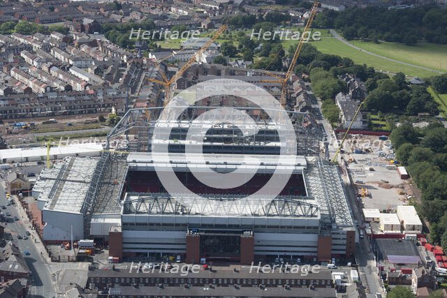 Anfield Football Stadium, home to Liverpool Football Club, Liverpool, 2015. Creator: Historic England.