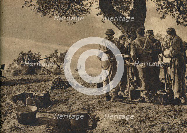 'Mobility and Fire Power in Italy', 1943-44. Artist: Unknown.