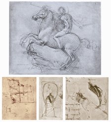 'The Sforza Monument', c1488-1493. Artist: Leonardo da Vinci