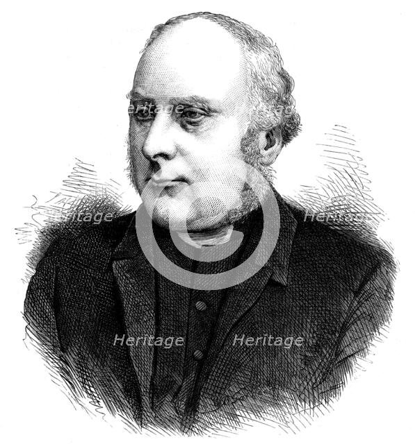 The Right Rev. J. R. Woodford, D.D., the new Bishop of Ely, 1873. Creator: Unknown.