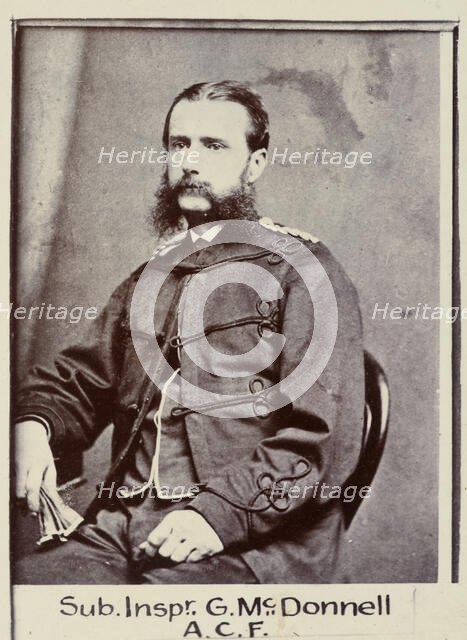 McDonnell, Sub-Inspector G, c.1860. Creator: Unknown.