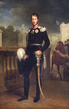 Portrait of King Frederick William III of Prussia, 1818. Artist: Wilhelm Friedrich Herbig.