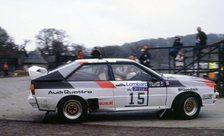 Audi Quattro A2, N. Wilson,1983 RAC Rally. Creator: Unknown.