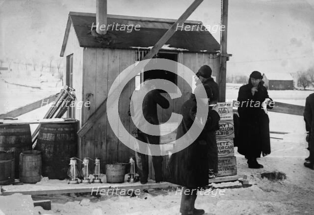 Soup-house for ice-cutters, between c1910 and c1915. Creator: Bain News Service.