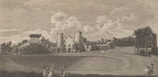 Tunbridge Castle in the County of Kent, from Edward Hasted's, The History and..., 1777-90. Creator: Richard Bernard Godfrey.