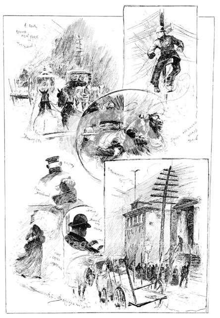 Our Artist in America: a look round New York in the snow, (1890). Creator: Unknown.