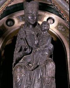 Virgin of the Cloister preserved in the cathedral of Solsona.